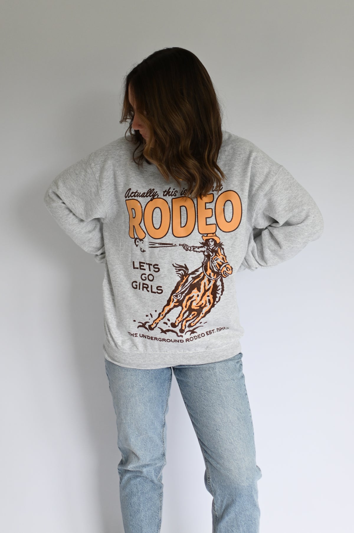 First Rodeo Crew Neck Sweatshirt