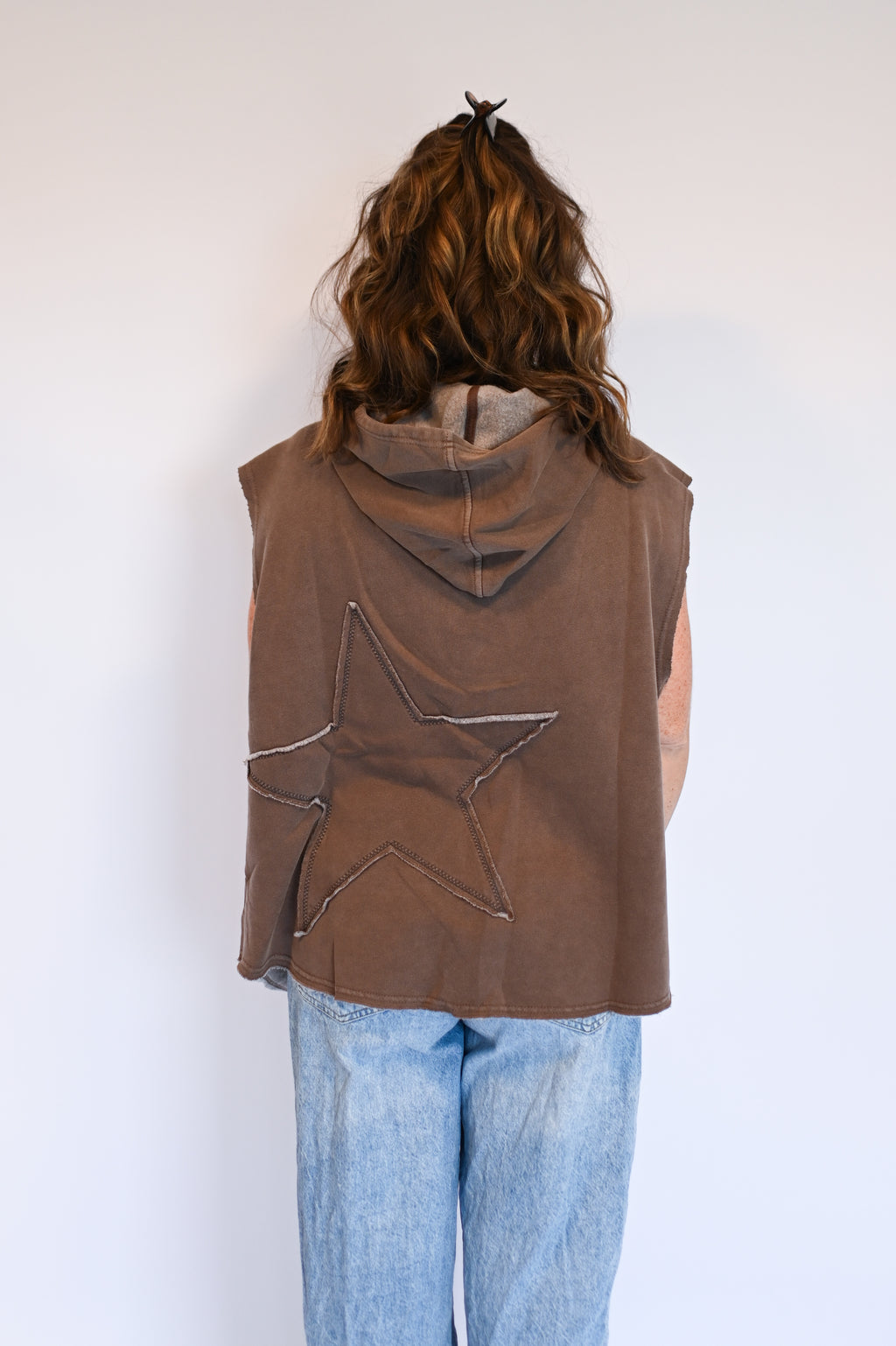 Stevie Star Sleeveless Hoodie