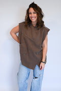 Stevie Star Sleeveless Hoodie