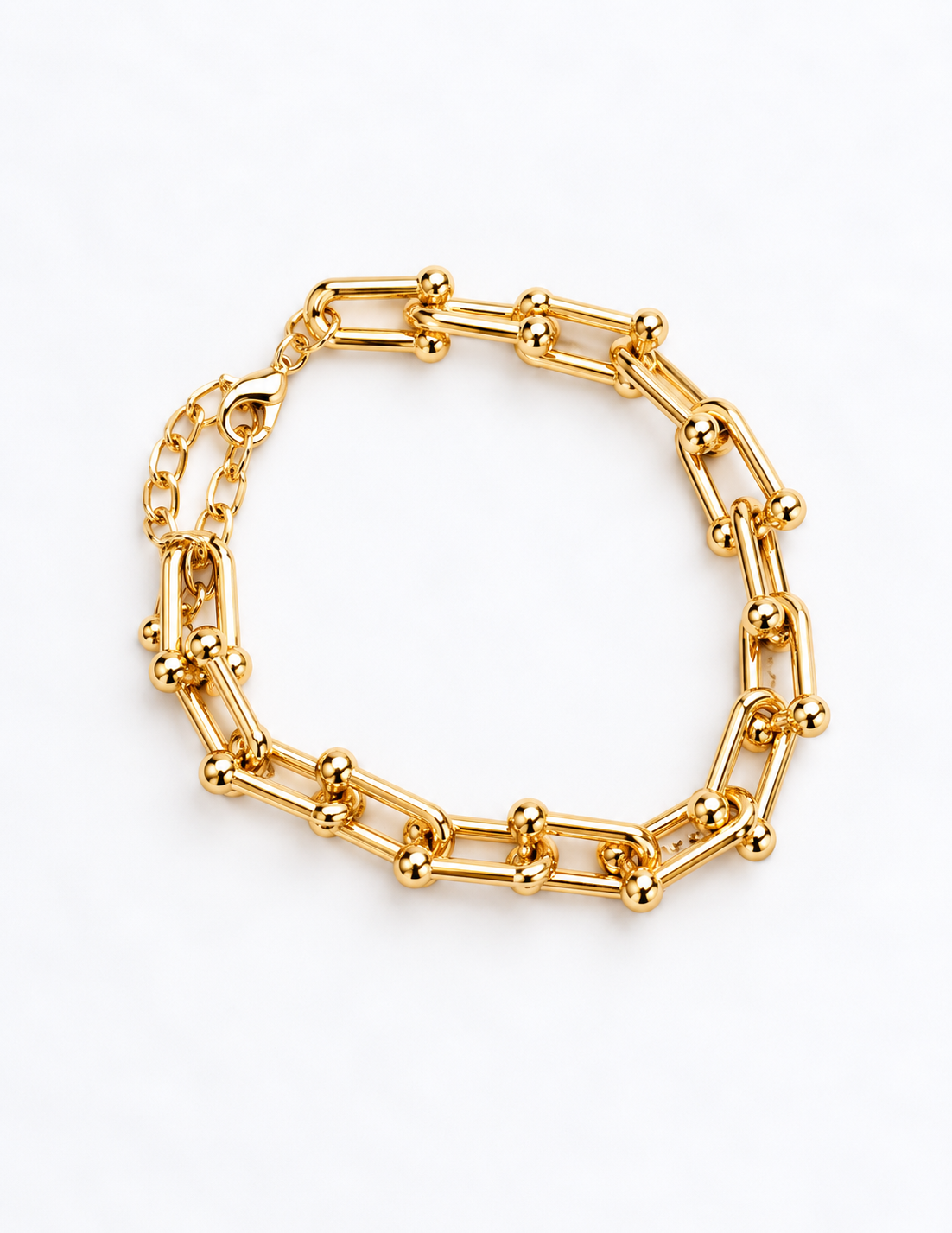 Chain Link Gold Bracelet
