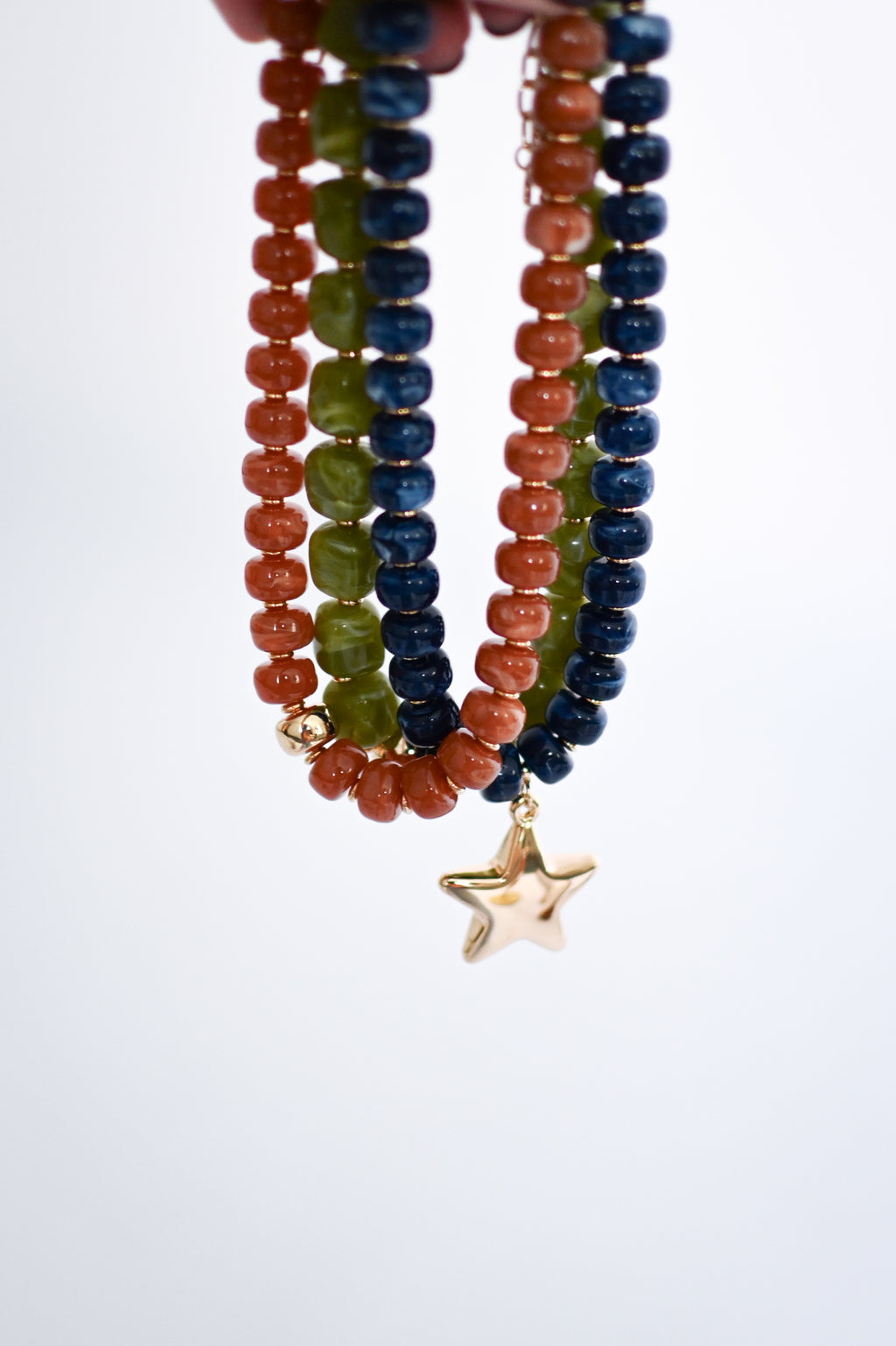 Moss Beaded Necklace