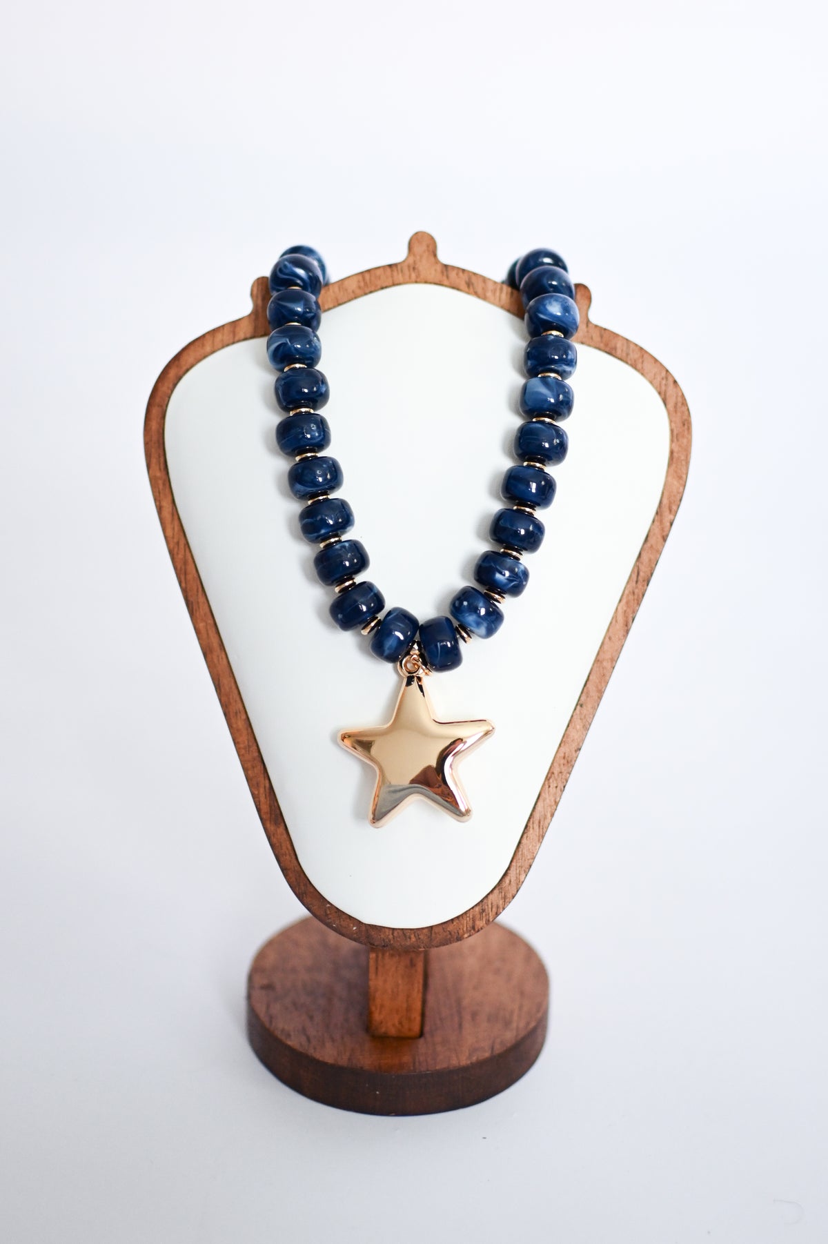 Beaded Star Necklace